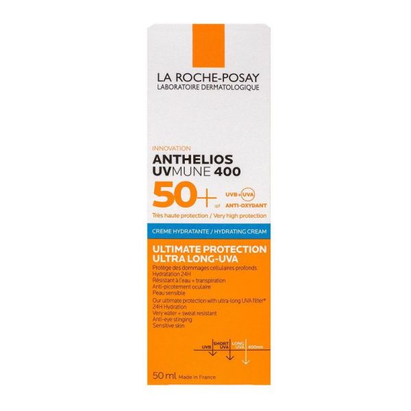 La Roche Posay - crème hydratante UVmune400 50+ - 50ml