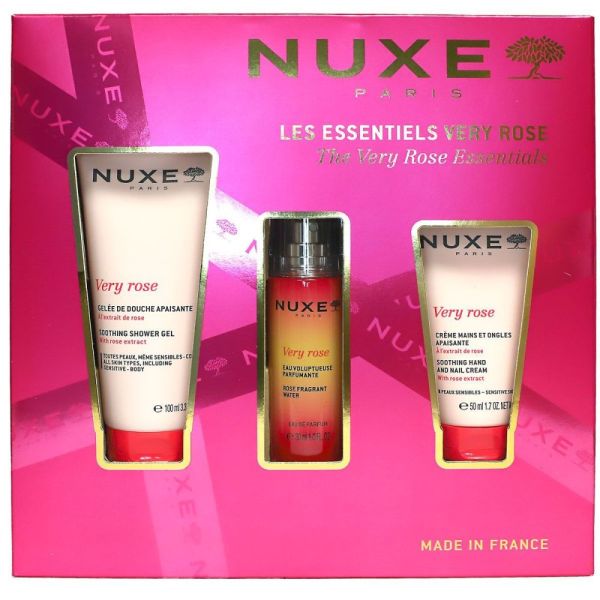 Nuxe - Coffret noël 2025 les essentiels very rose