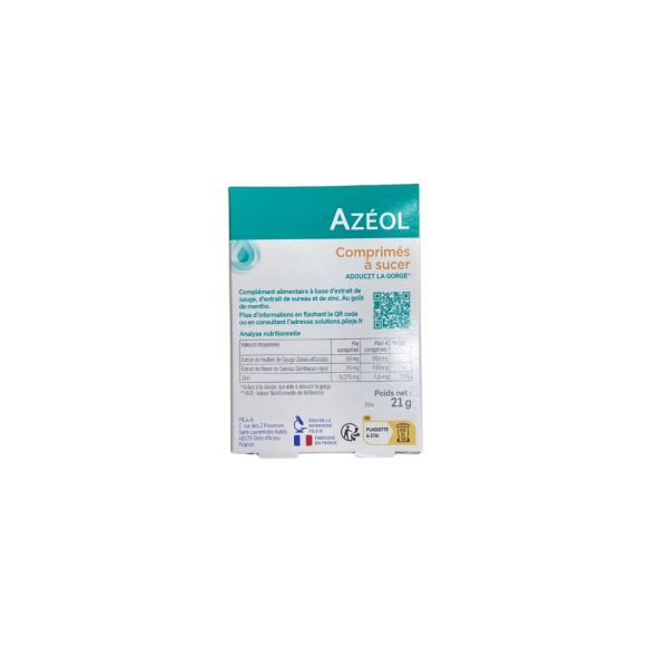 Pileje - Azéol - 30 Comprimés