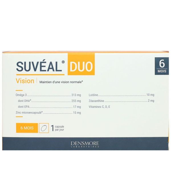 Densmore - Suvéal duo vision - 180 capsules