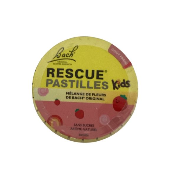Bach - Rescue pastille enfant goût Fraise - 50g