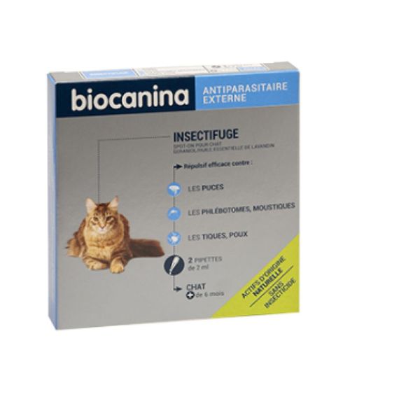 Biocanina - Insectif Chat 2 Pipettes