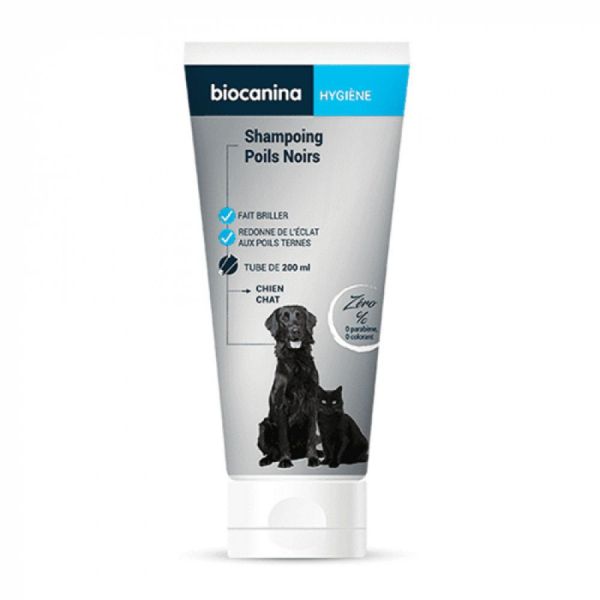 Biocanina - Shampoing poils noirs - 200ml