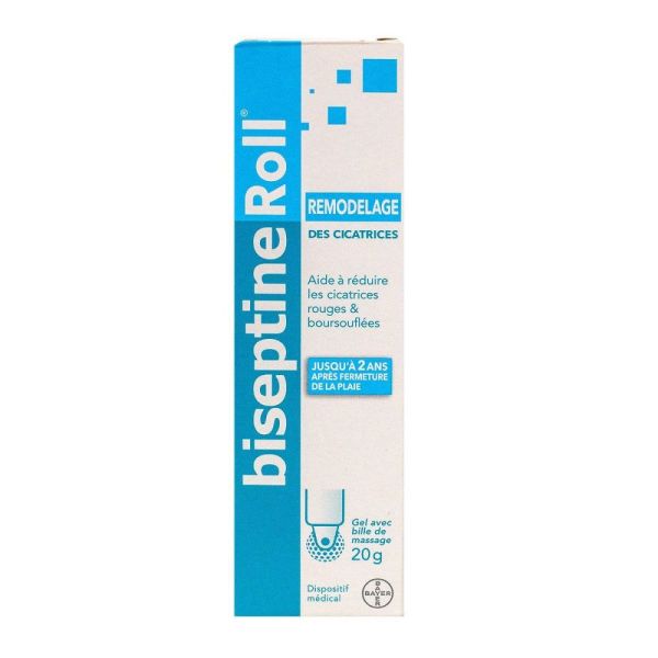 Biseptine Roll - Remodelage des cicatrices - 20 g