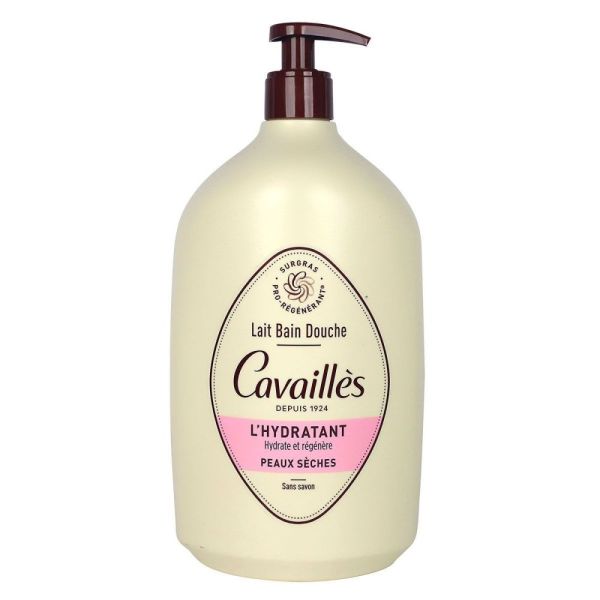 Cavailles - Lait Bain Douche L'Hydratant - 1L