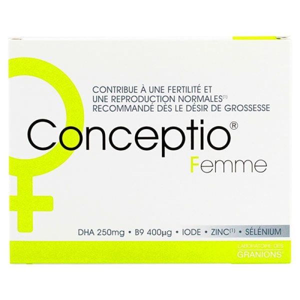 Conceptio - Femme - 30 capsules et 30 gélules