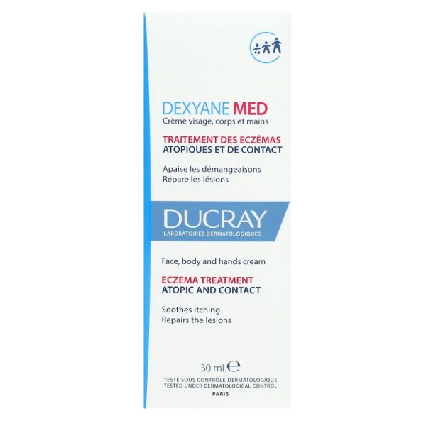 Ducray - Dexyane med crème réparatrice apaisante - 30 ml