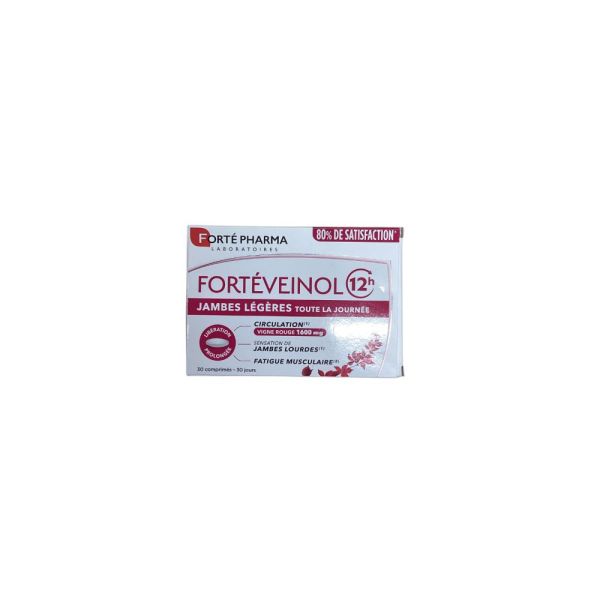 Forté Pharma - Fortéveinol 12H - 30 comprimés