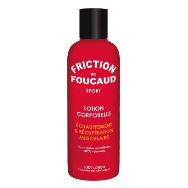 Friction de foucaud - lotion corporelle sport  200ml