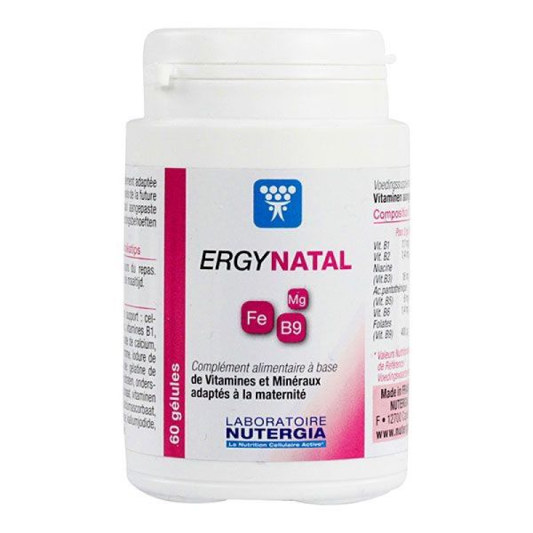Nutergia - ErgyNatal - 60 gélules