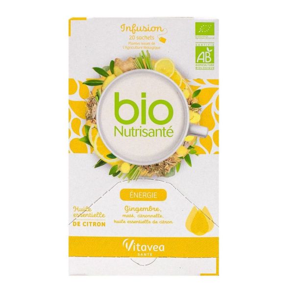 Nutrisante - Infusion Bio Energie - 20 Sachets