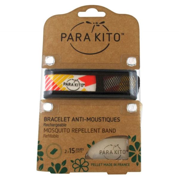 Para Kito - Bracelet anti moustique rechargeable - 2 x 15 jours