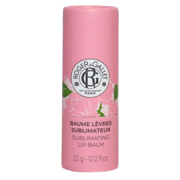 Roger & Gallet - Baume Lèvres Sublimateur Parfum Rose - 3,5 g