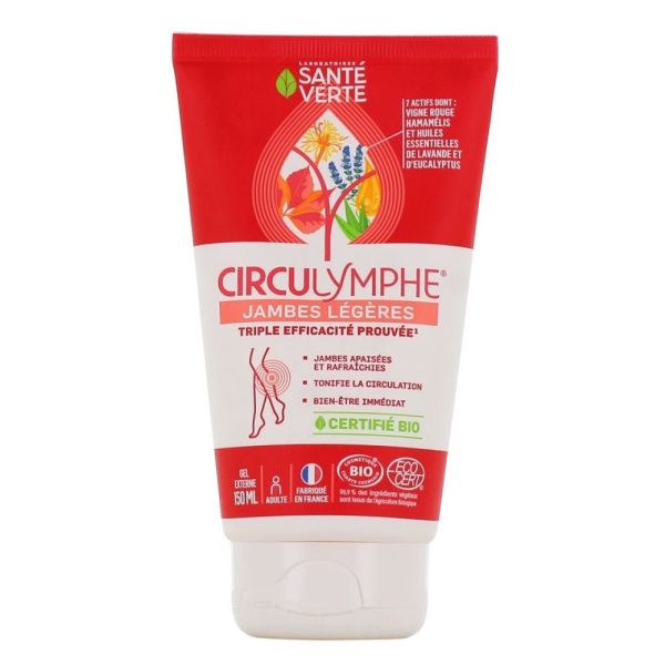 Santé Verte - Circulymphe gel externe - 150ml