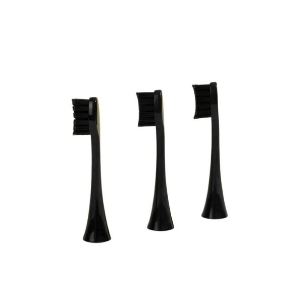 My variation - 3 têtes de brosse souple - Onyx-Black