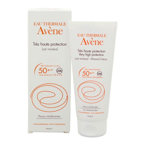 Avène - Lait minéral très haute protection SPF 50+ - 100 ml