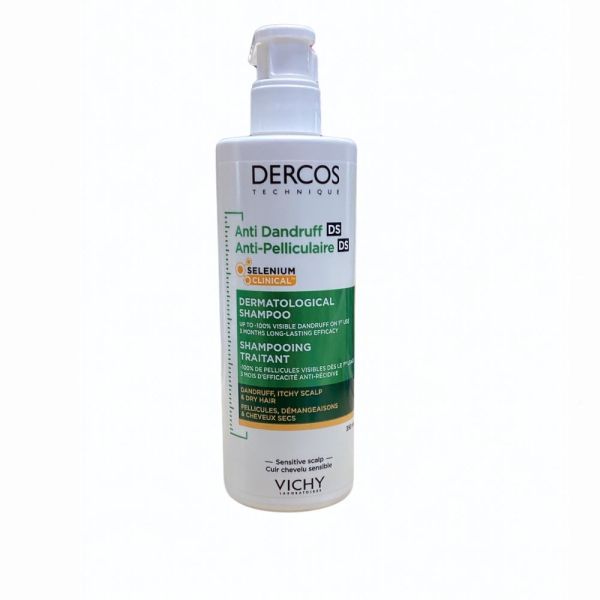 Dercos - Anti-Pelliculaire Shampooing Cheveux Secs - 390 ml