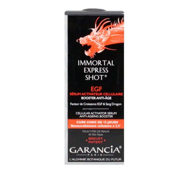 Garancia - Immortal Express Shot EGF sérum activateur cellulaire - 15 ml