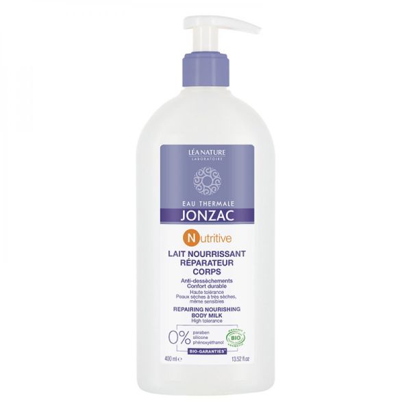 Jonzac Nutritive - Lait nourrissant réparateur corps - 400 ml