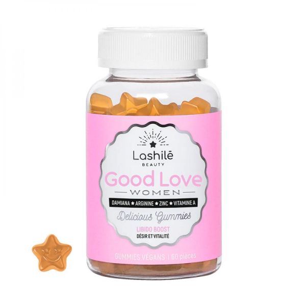 Lashilé beauty - Good love women libido boost - 60 gummies