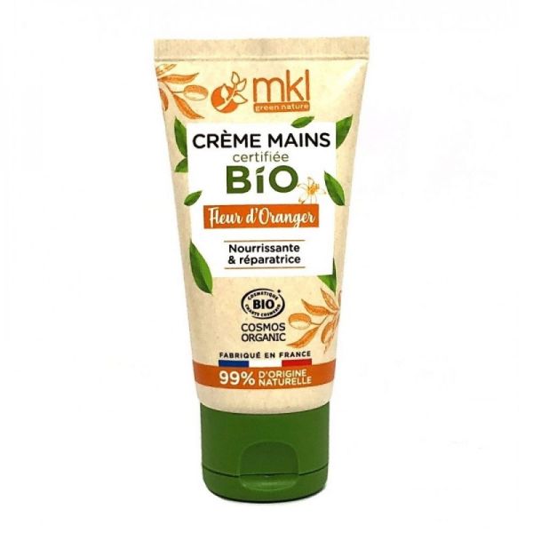 mkl Green nature - Crème mains bio fleur d'oranger - 50 ml