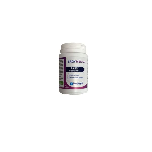 Nutergia - Ergymental+ Baisse de moral - 60 gélules