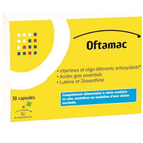 Oftan Macula - Équilibre oculaire - 30 capsules