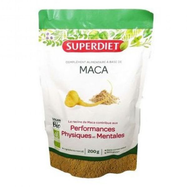 Superdiet - Maca performances physiques et mentales - 200 g