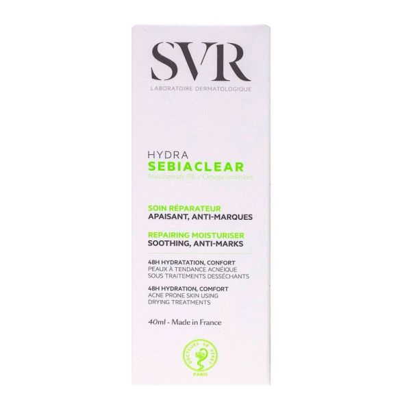 SVR - Hydra Sebiaclear soin réparateur - 40mL