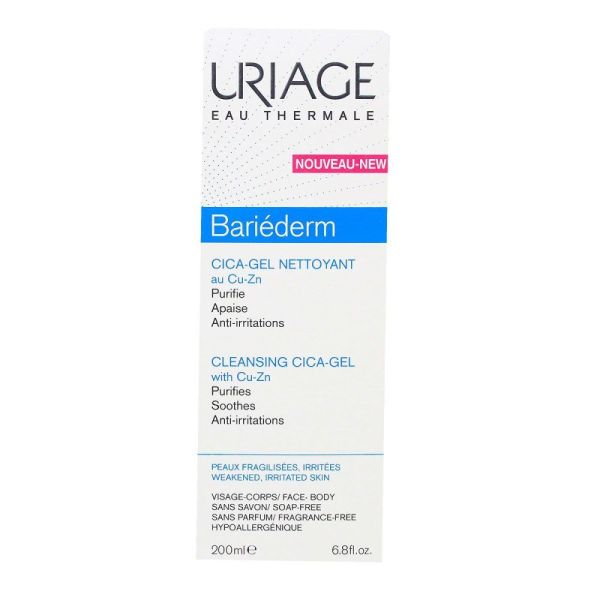 Uriage - Bariéderm cica-gel nettoyant - 200ml