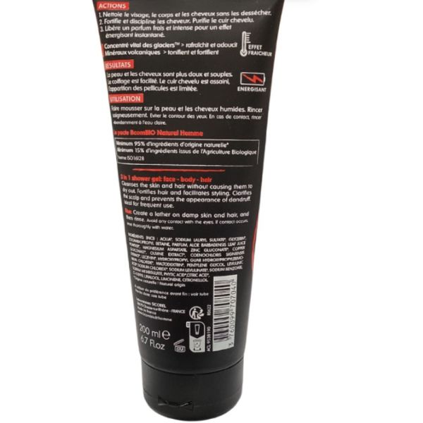 BcomBIO - Homme Gel Douche 3en1 - 200 ml