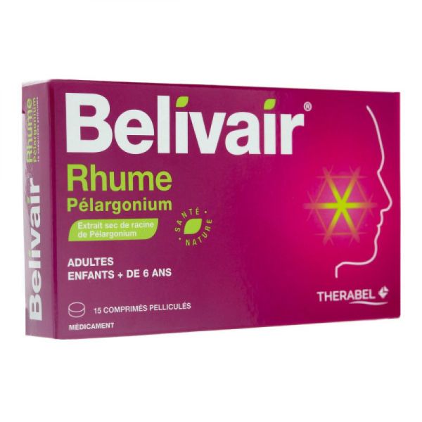 Belivair - Mal de Gorge - 24 pastilles