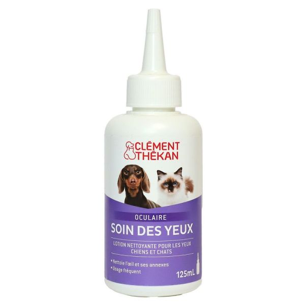 Clement thekan - Soin des yeux chats et chiens - 125ml