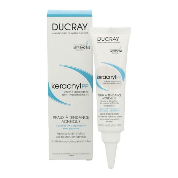 Ducray - Keracnyl PP crème apaisante anti-imperfections - 30ml