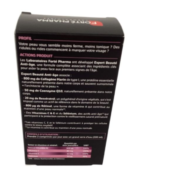 Forté Pharma - Expert Beauté Anti-Age - 60 comprimés