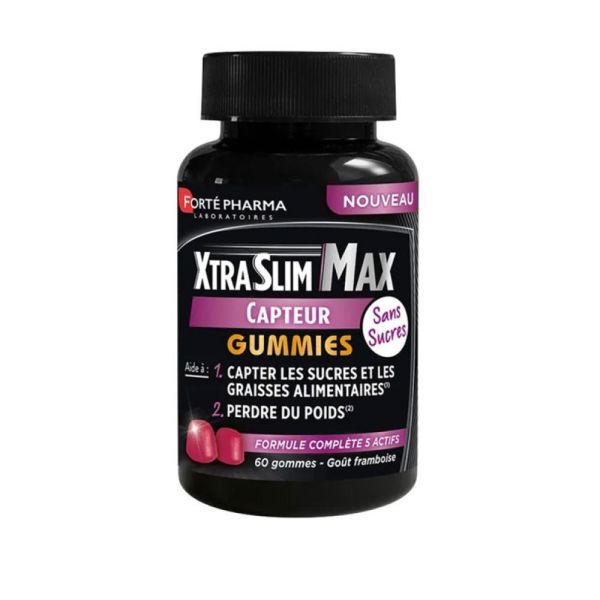 Forté Pharma - XtraSlix Max Capteur - 60 gummies