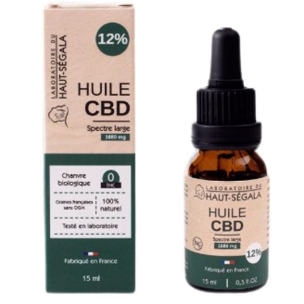 Haut Ségala - Huile Cbd 12% - 15 Ml