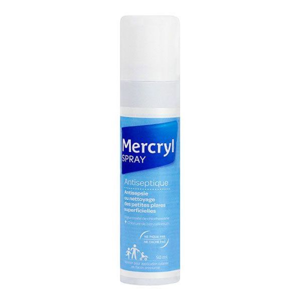 Mercryl - spray antiseptique - 50 ml