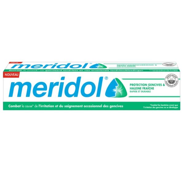 Meridol - Dentifrice Protection gencives & Haleine fraîche - 75mL