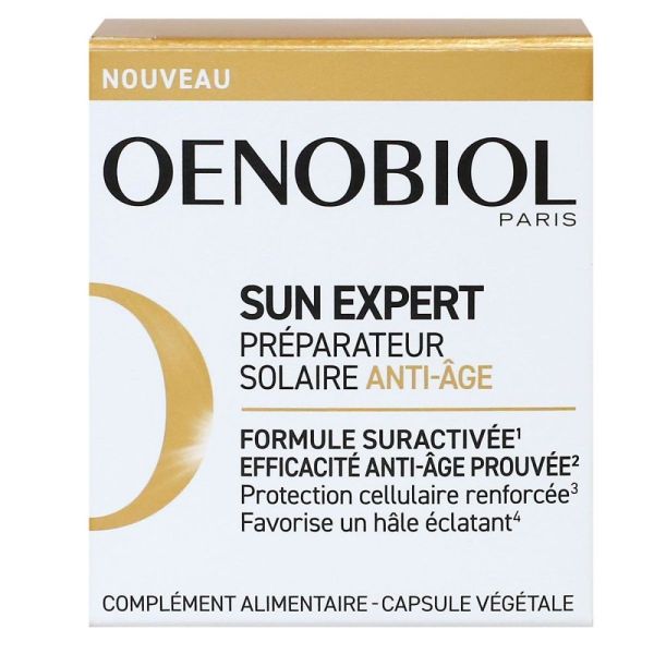 Oenobiol - Sun expert anti âge - 30 capsules