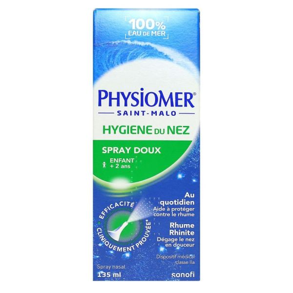 Physiomer Spray Doux Enfant - Hygiène du nez