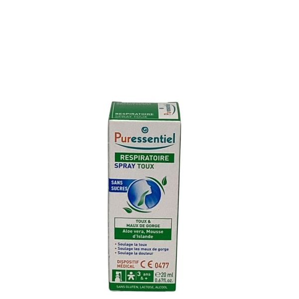 Puressentiel - Spray toux sans sucres - 20ml