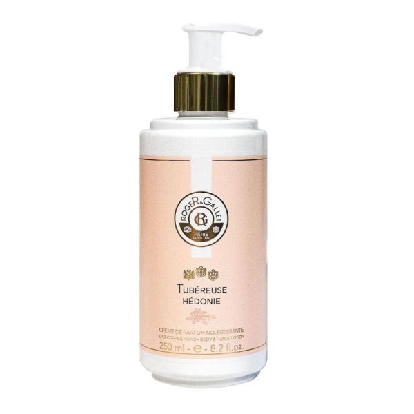 Roger & Gallet - Crème de parfum tubéreuse hédonie - 250 ml