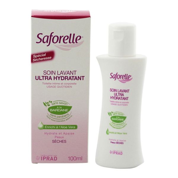Saforelle - Soin lavant ultra hydratant spécial sécheresse