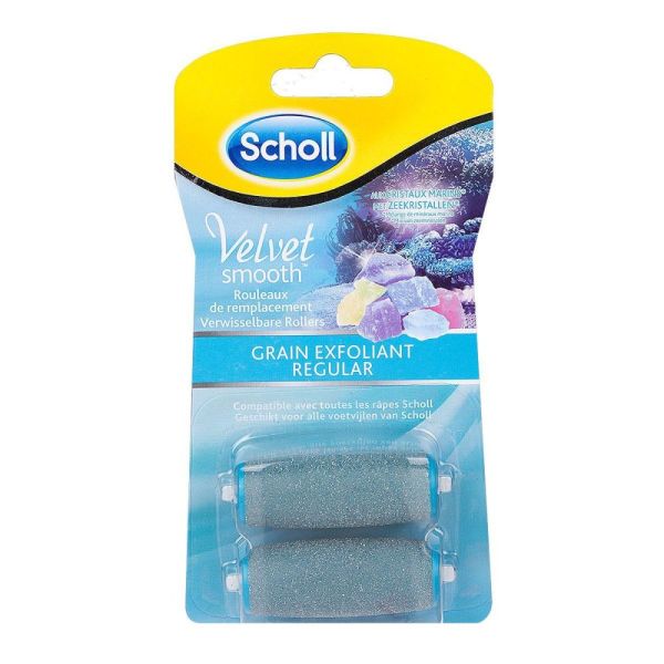 Scholl - Velvet smooth grain exfoliant - 2 rouleaux