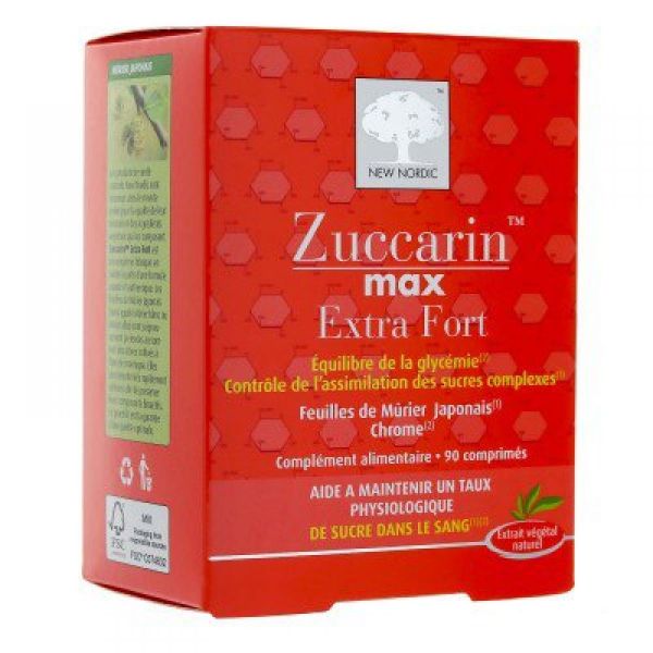 Zuccarin - Max extra fort équilibre de la glycémie