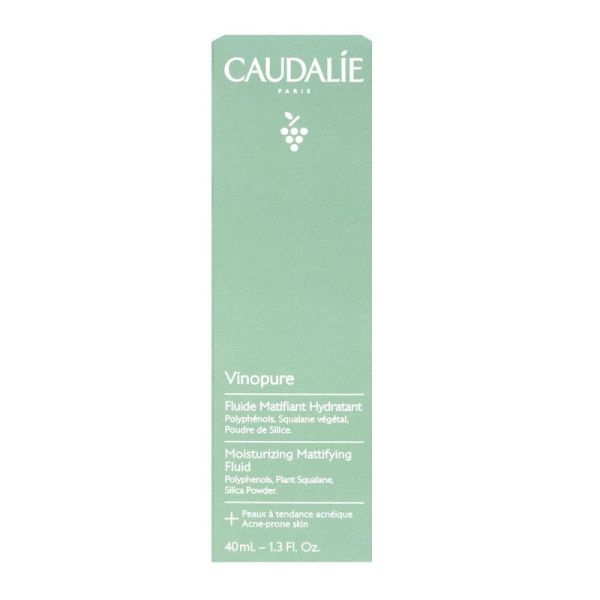 Caudalie - Vinopure fluide matifiant hydratant - 40 ml