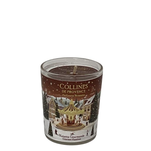 Collines de Provence - Bougie parfumée Noisette Gourmande - 75g