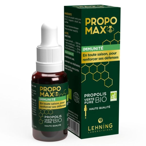 Lehning - Propomax Gouttes immunité prépare les défenses - 30ml