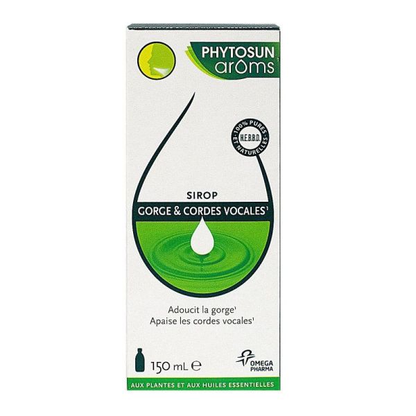 Phytosun aroms - Sirop gorge irritée - 150ml